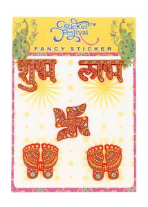 Pooja Sticker