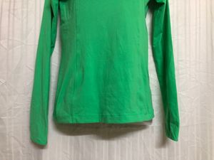Green Long Sleeve Top