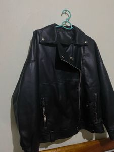 Black leather Jacket