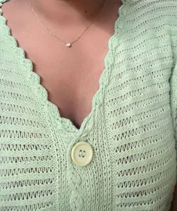 Green Crochet Top