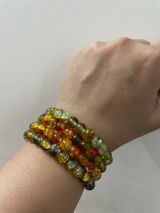 Dual Tone Crystal Bracelet
