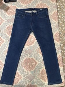 Dark Blue Denim Jeans