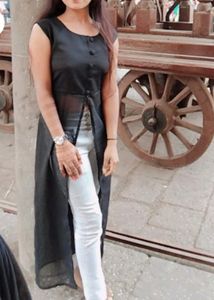 Western Style Slit Cut Kurta