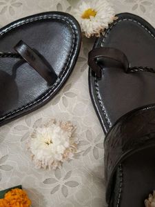 Brown Leather Sandals