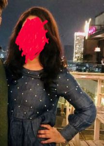 Jealous 21 Pearl Embellished Top