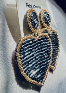 Black Shiny Heart🖤 Earrings