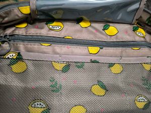 House Of Quirk - Lemon Print Pouch