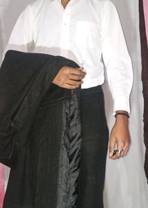 Korean Black thrench Coat
