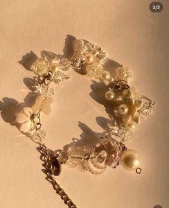 *handmade* Floral Charm Bracelet