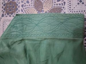 Teal Embellished Salwar Kameez