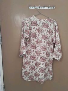 Zola Floral Print Tunic Top
