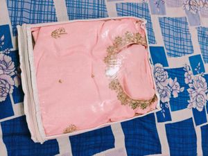 Elegant Pink Kurta and plazzo Set