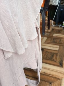 Ruffle Wrap Top