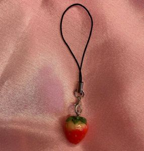 Strawberry Necklace 🍓nd Phonecharm(359rs)