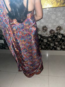 Pure crepe soft saree