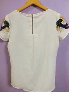 White Vanheusan Top