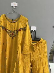 Yellow Kurta Set (XL)
