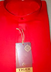 Red Ethnic Kurta