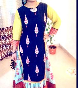 Colorful Ethnic Dress
