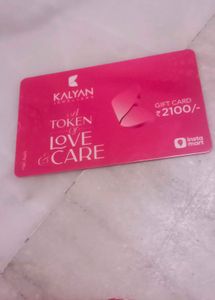 Kalyan Jewellers Token Worth 4200