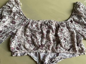 Floral Crop Top