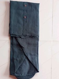 Green Button-Down Shirt - XL