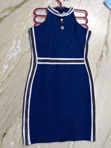 Blue Bodycon Dress