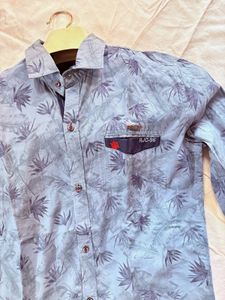 Stylish Men&#39;s Printed Casual Shirt – Size M