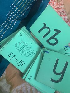 Letters And Sound Cards For Easy Learning Of Kids!