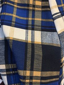 Chic Plaid &amp; Lace Dress