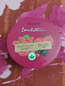 Love Nature Forest Berries Delight Body Scrub Jam
