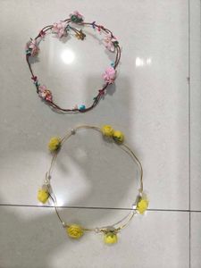 Floral Tiaras - Set of 2