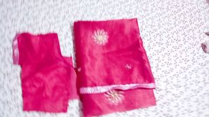 Elegant Pink Saree