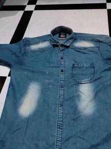 Flick Denim Blue Shirt