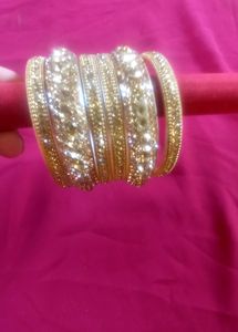 Gold Bangles Set