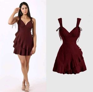 A Party Wear Flared Bodycon Short Cute Dress
