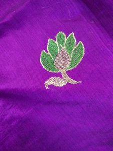 Elegant Embroidered Saree