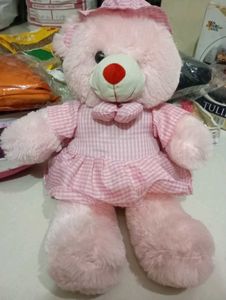 Pink Teddy Bear For Kids