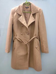 Elegant Tan Trench Coat