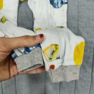 Burt&#39;s Bees Baby Celestial Print Playsuit Romper