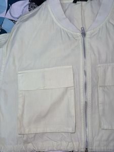 Cropped Shirt styled top