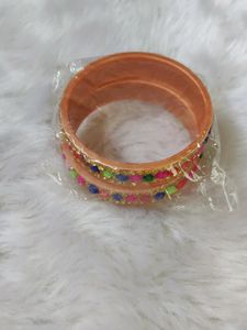 Floral Diamond Pattern Bangles