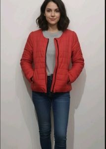 Red jacket