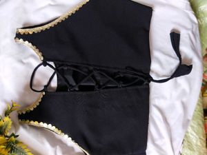 Black  Letest blouse 32 34 36 Available