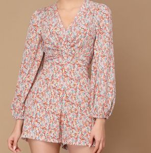 Floral Print Dress Size M @50% Off Sale