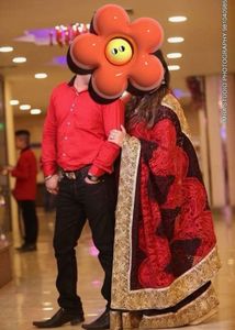 Elegant Red Saree