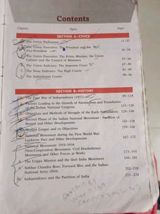 Class 10 History &amp; Civics Textbook