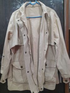 Beige Casual Jacket MEN|WOMEN