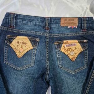 Low Waist Bootcut Denim Y2K