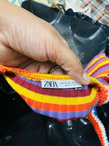 Zara Multicoloured Top